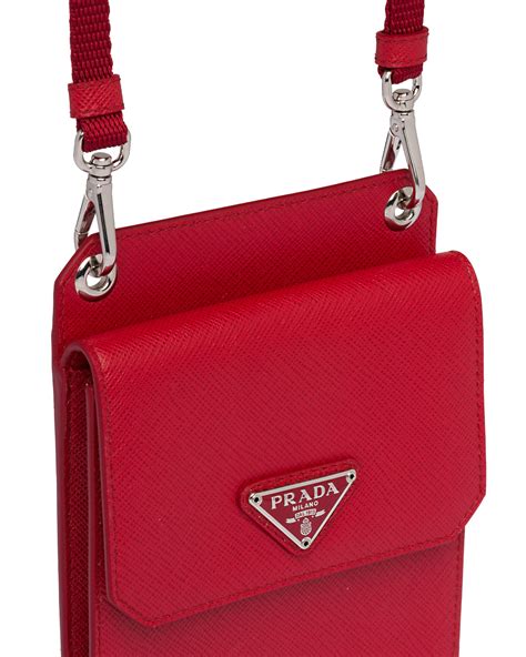 prada mini phone bag|Prada cell phone crossbody bag.